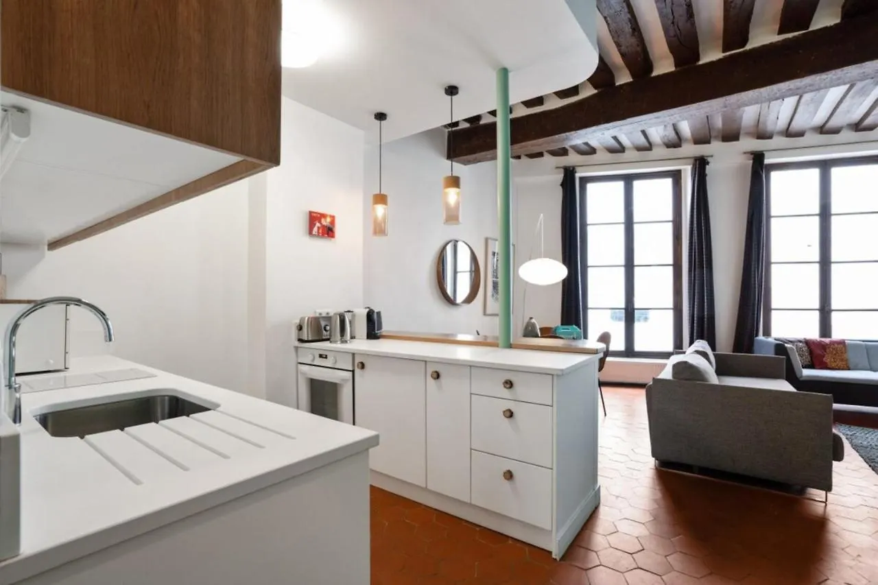 Parisian Apartment With Terrace In Saint Michel-Notre Dame