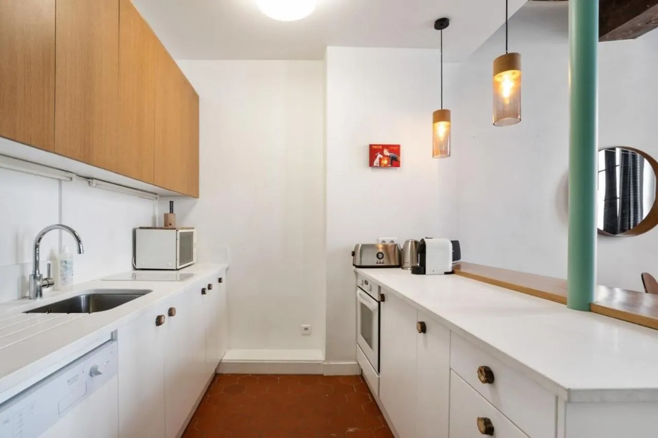Parisian Apartment With Terrace In Saint Michel-Notre Dame 0*, Paris France